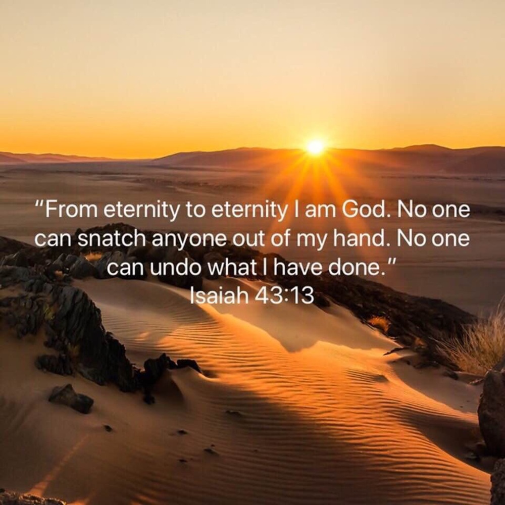 Be encouraged
